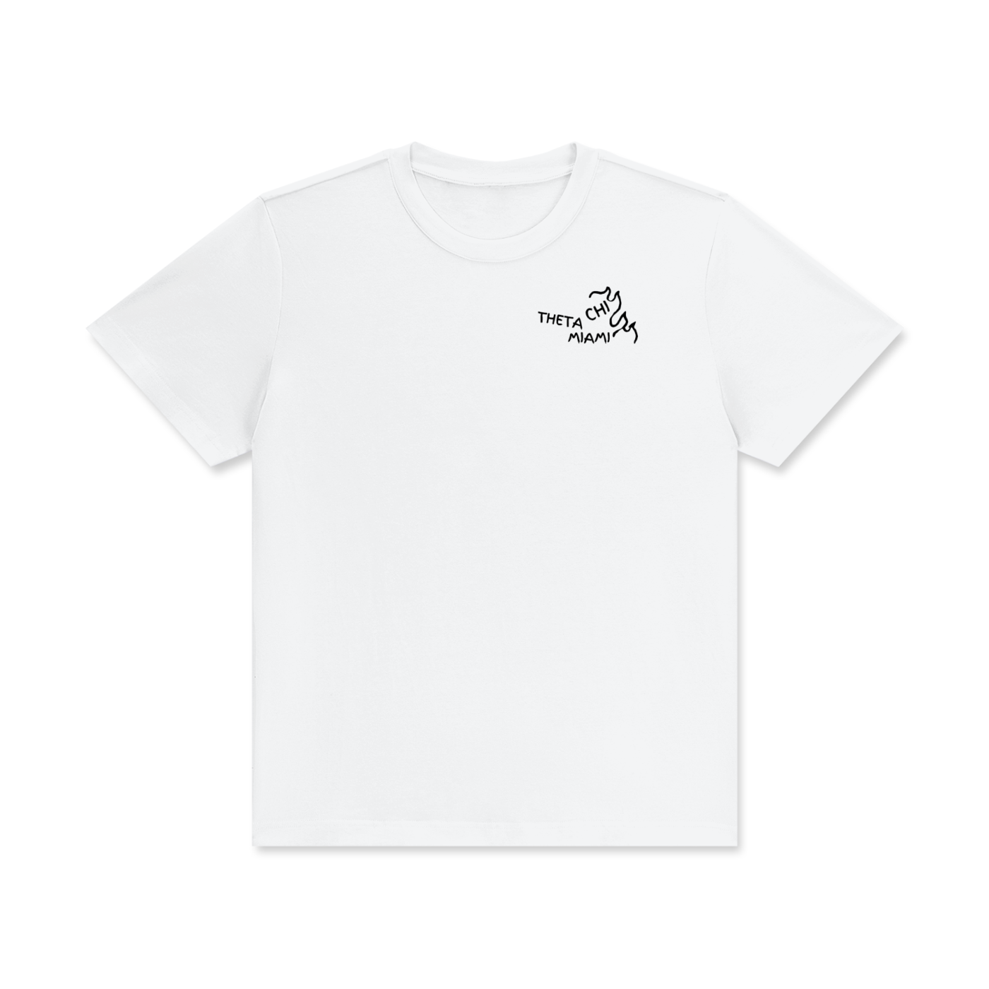 WL Theta Chi White T-Shirt