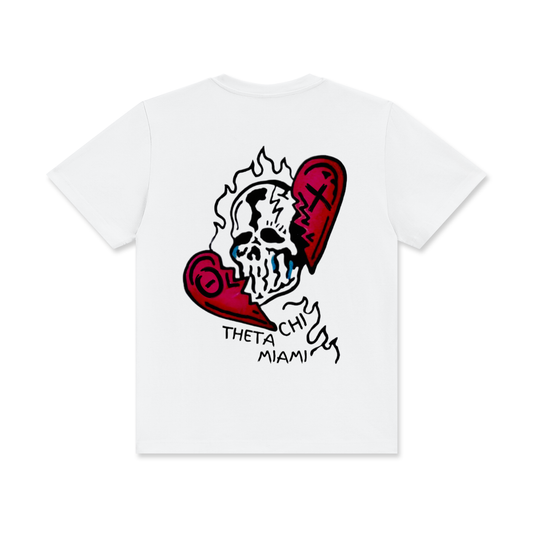 WL Theta Chi White T-Shirt